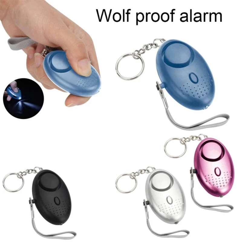 Personal Alarm for Women Defensa Personal 130db Safety Alarm Systems Self Defense Keychain for Kids Girls Elderly