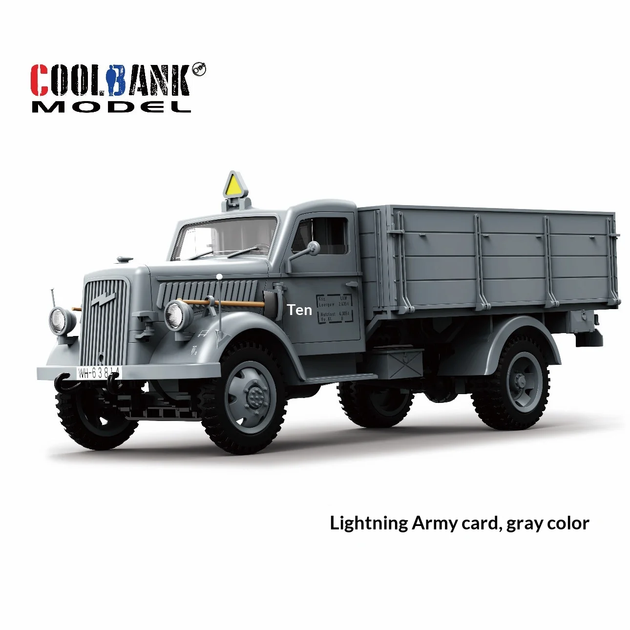 New  Coolbank 1 16 Scale Rc Military Truck Wwii Blitz Army Truck Simulation Model Off Road Outdoor Hobby Vehicle