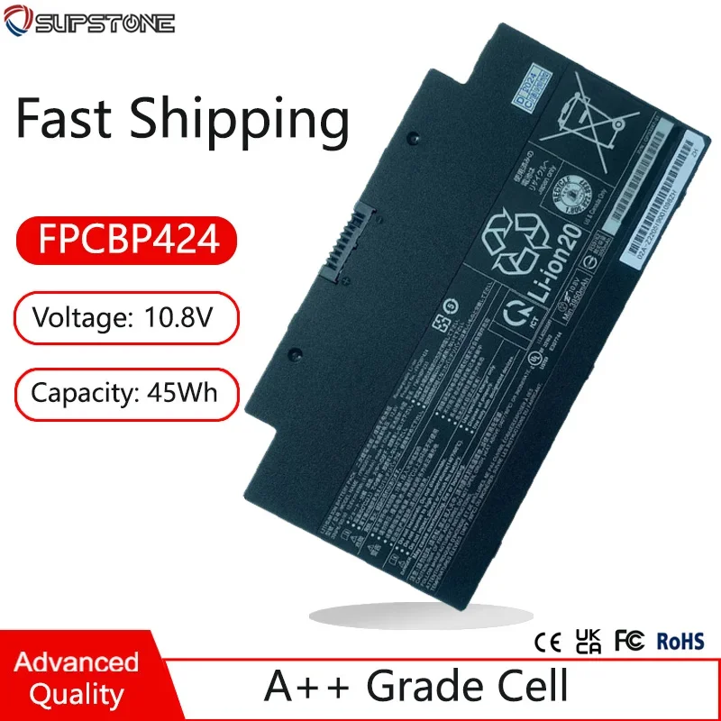 FPCBP424 FMVNBP233 FPB0307S Аккумулятор для ноутбука Fujitsu LifeBook U536 A556/G AH77/S/M A3510 CP 700538 -01 CP 693003 -03 CP 753347 -01
