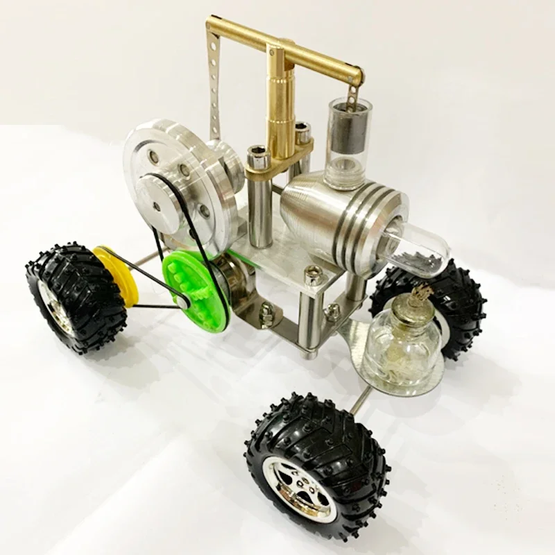 

Stirling Engine Model Miniature Engine Model Steam Power Technology Small Production Experimental Toys