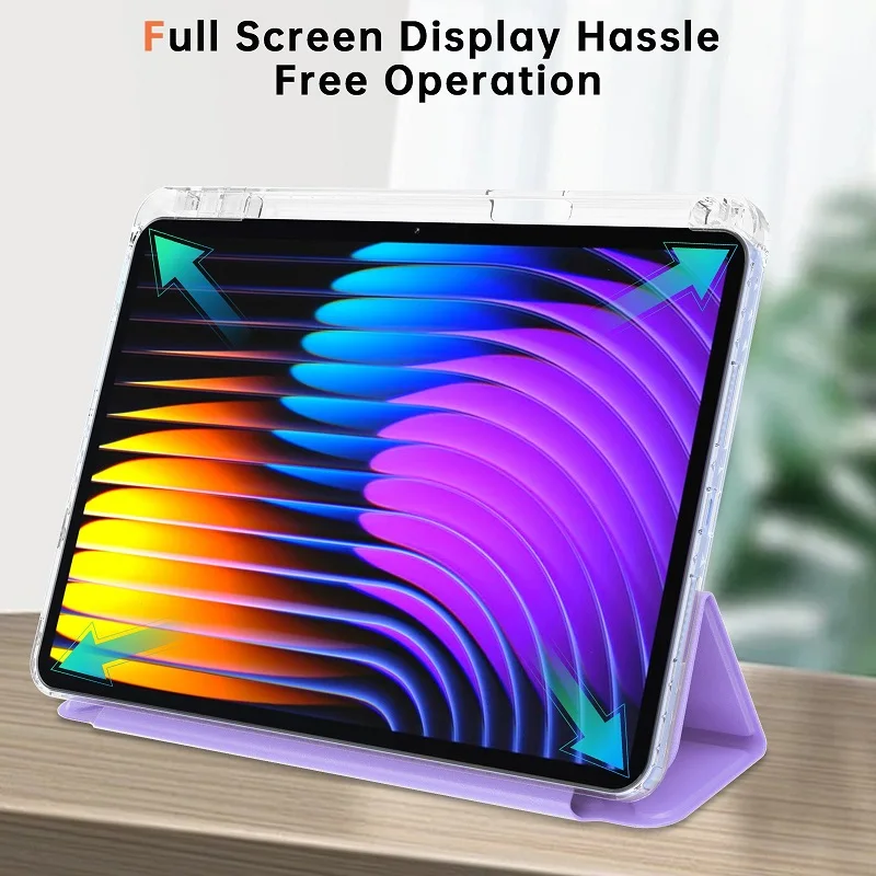 Für Redmi Pad 2 Pro 12.1 SE 9.7 11 8.7 K Flip Standhülle Xiaomi Mipad 5 6 7 8 9 Pro 11.2 11 7s 8.8 Tablet mit Auto-Schlaf-Abdeckung – Detail 6