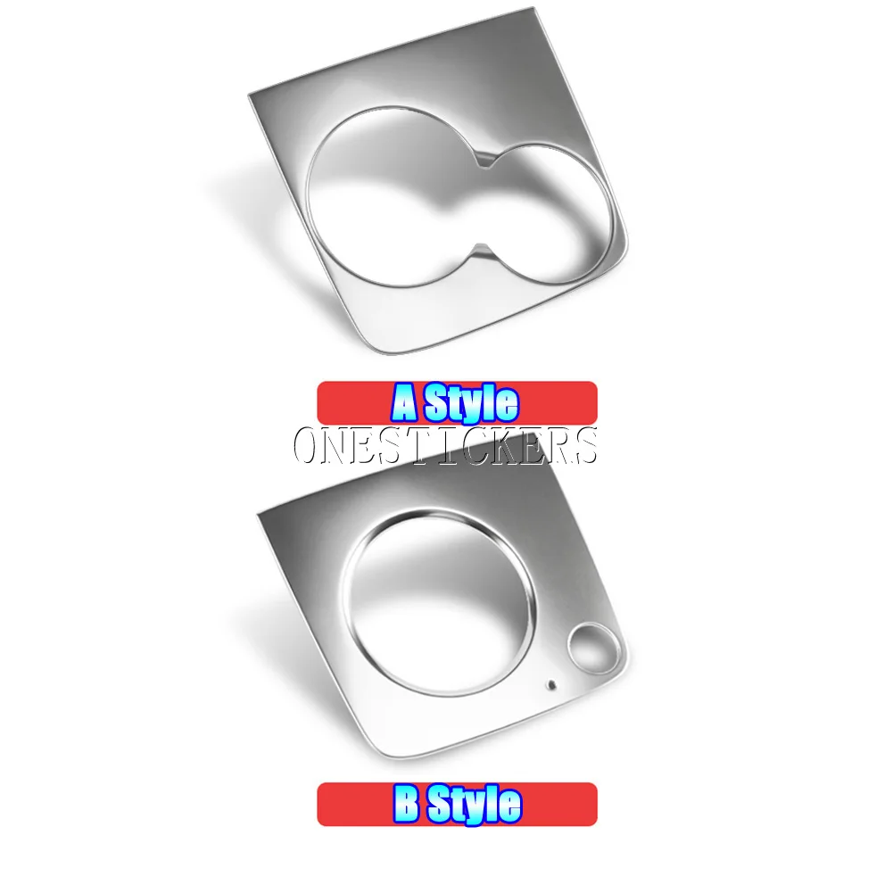 Car Accessories Rear Row Water Cup Cover Trim Frame For Mercedes Benz GLE GLS Class W167 V167 X167 AMG GLE53 63 GLS63 2020-2025