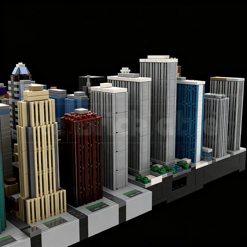 6244pcs MOC Theater District T - đánh giá và giá Kids Toys Nyc