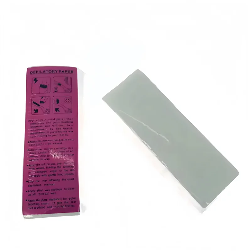 100pcs Removal Nonwoven Body Cloth Hair Remove Wax Paper Rolls High Quality Hair Removal Epilator Wax Strip Paper