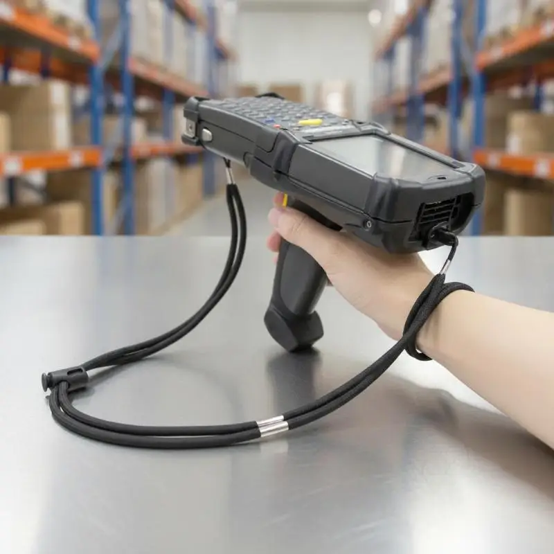 Adjustable Wrist Lanyard For Handheld Barcode Scanner With Durable Nylon And Anti Lost Design Perfect
