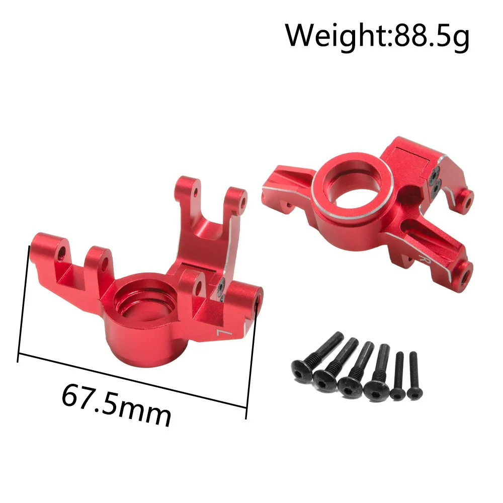 Metalowa miseczka z piastą C tylna oś miseczka do Arrma 1/8 Mojave 4S 1/10 Kraton wyrzutka 4S 4x4 BLX części do ulepszenia samochodów zdalnie