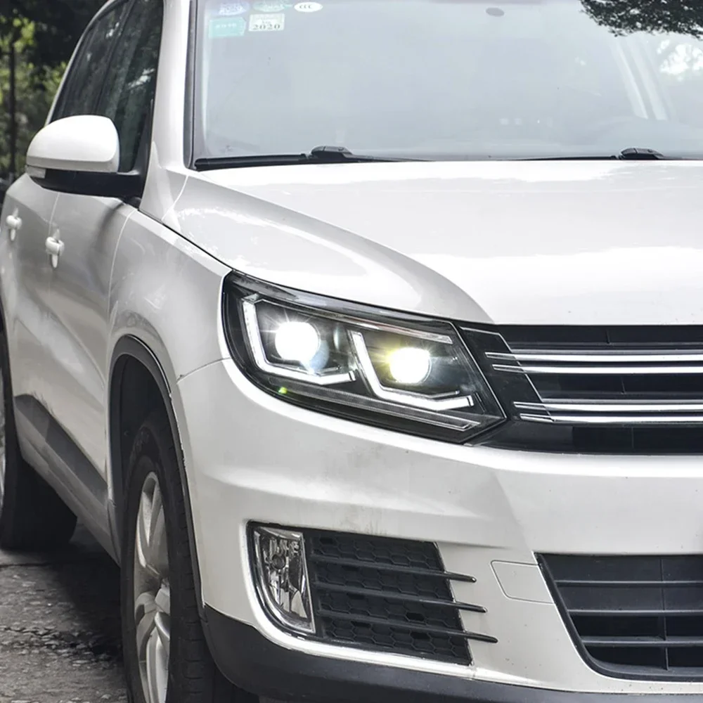 

Car Head Lights Assembly For VW Tiguan 2013-2017 Upgrade New 2023 LED Auto Headlights Projector Lens High Quality Accessories
