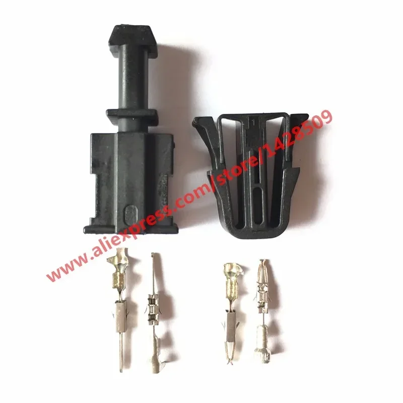 1 Set 2 Pin Automotive Connector Female And Male Plug For VW 535972731 535972721