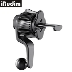 Universal 17mm Ball Head Car Air Vent Clip Cellphone Mount Base 360° Rotation Car Air Outlet Mobile Phone Holder Accessory