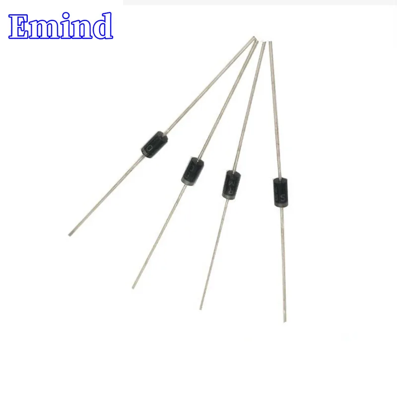 

100Pcs SR160 Schottky Diode DO-41 60V/1A/700mV@1A(Vr/Io/Vf) High Quality Diode