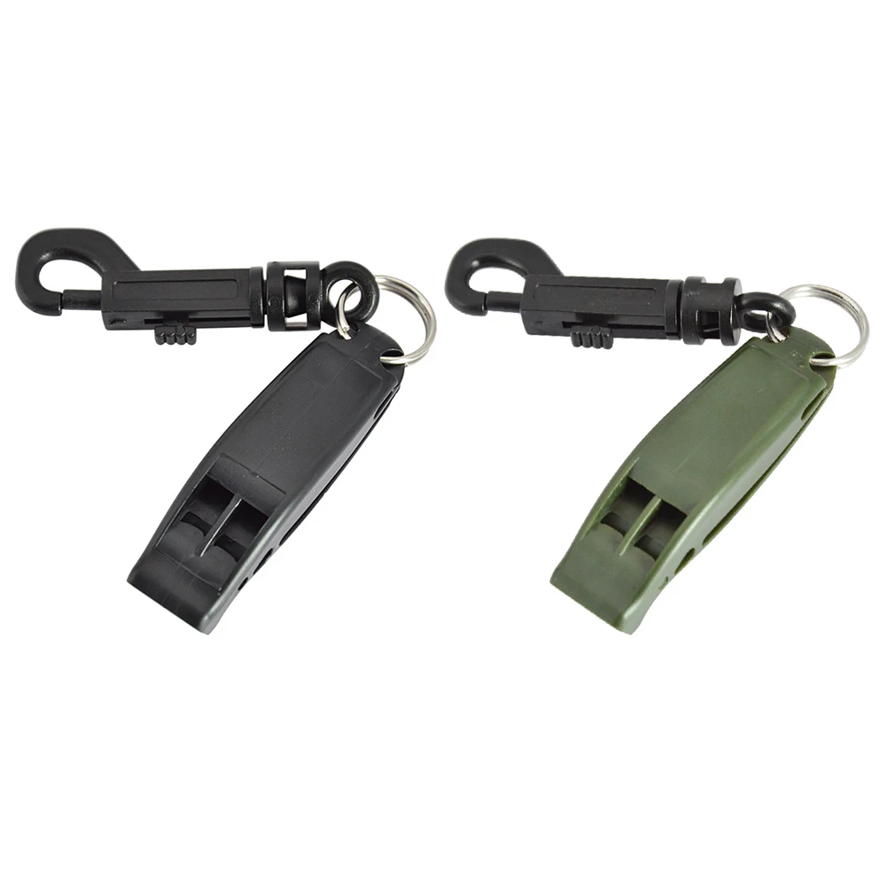

Dual Frequency Emergency Whistle One-piece Design Sos Whistle Loud Voice High Low Audio Whistle Strong Penetration Diving Rescue