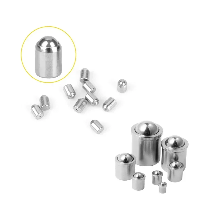 Press-in Indexing Ball Spring Plunger Bead Positioning Centralizer Catch Latch for Fishing Furniture Door Cabinet Closet Drawer