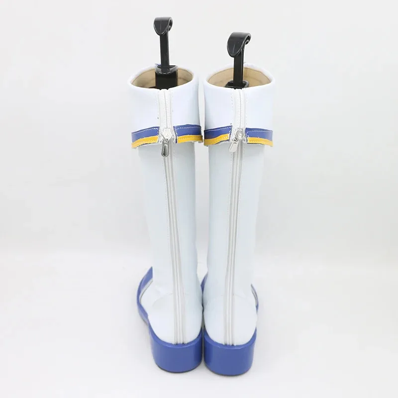 Proyecto Sekai colorido escenario hazaña Tenma Tsukasa Anime personalizar Cosplay zapatos botas Tenma Tsukasa Rubio naranja mezcla Cosplay peluca