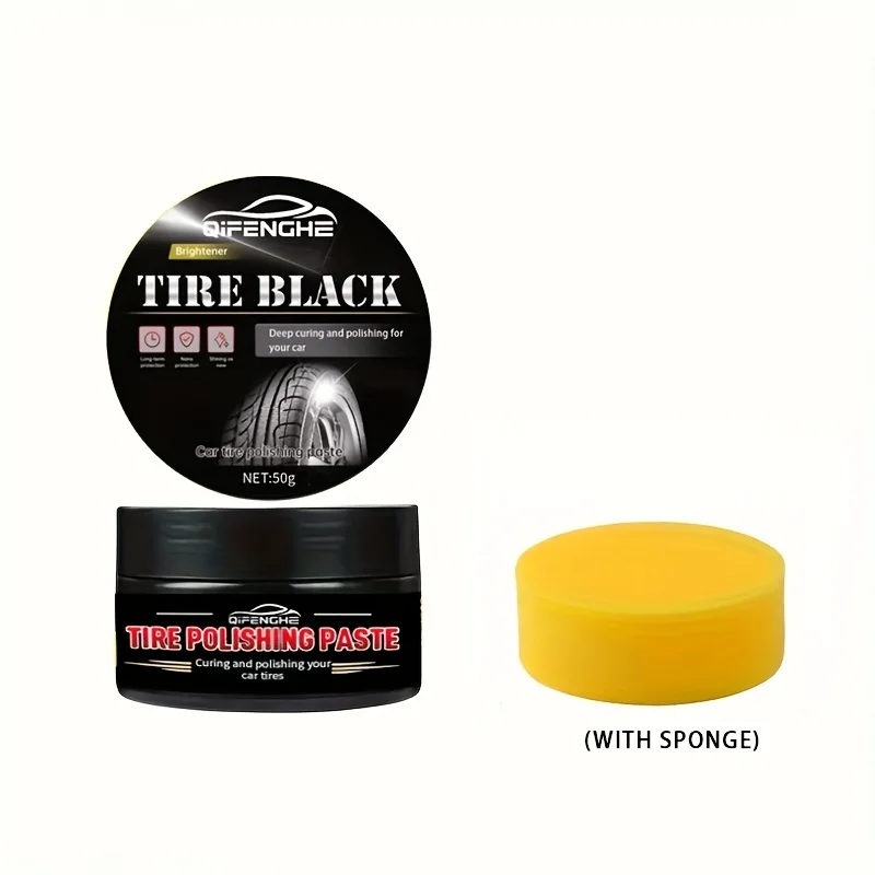 Tire Coating Wax Car Tire Retreading And Film Plating Cream Shiny Paste For Rubber Parts Waterproof Wax With Non-Foaming