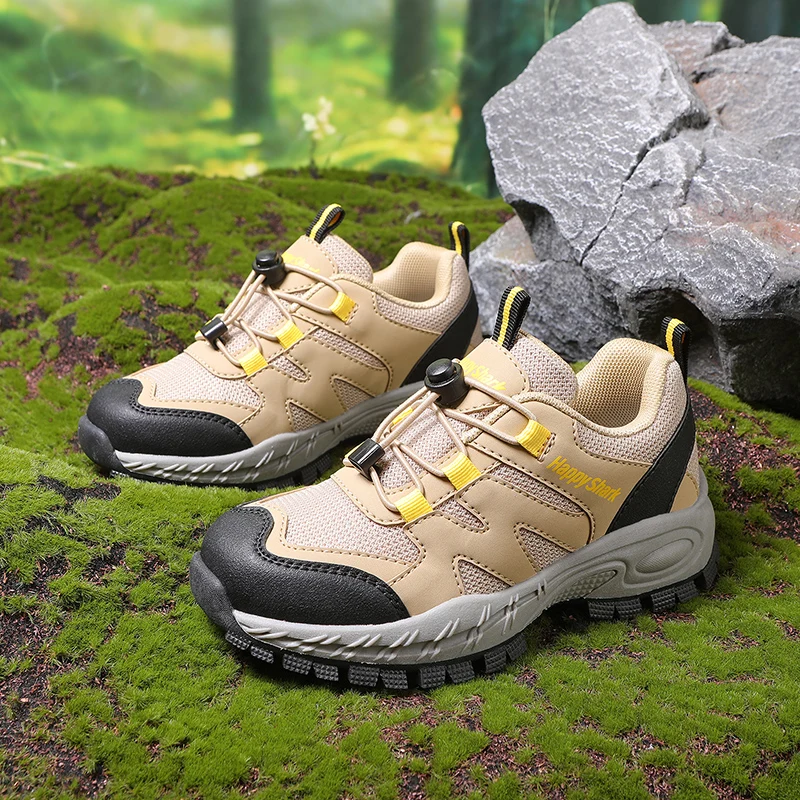 Outdoor Sports Pro-Mountain Hiking Boots, boys girls' Trekking Shoes, Wear Resisting Walking Footwear,Rock Climbing Shoes Summer