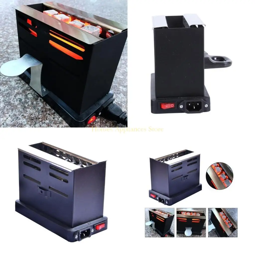 D0AB 110V 220V 800W Горячая распродажа черная шейша кальяны по угольной плите Обогрев горелки угольные горелки