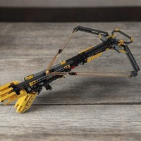387PCS  Moc Crossbow Model Building Blocks Bricks Diy Education Assembly Toys for Kids Gifts