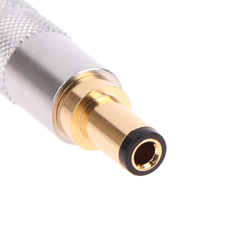 1PCS Copper Plated Gold 5.5 x 2.5 / 5.5 x 2.1 / 4.0x1.7 / 3.5 x 1.3 DC Power Plug Jack Male Connector for Linear Power Output