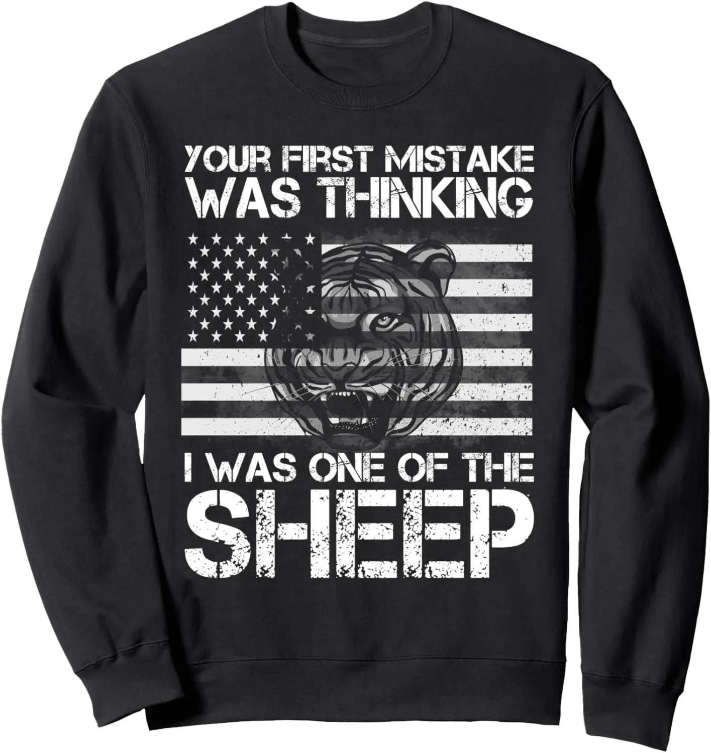 

Толстовка Your First Mistake Was Thinking I Was One Of The Sheep