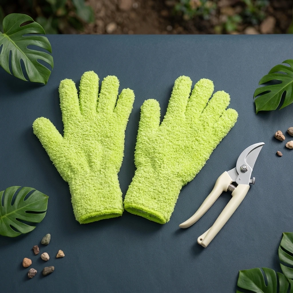 

Gardening Gloves and Pruning Shears Set Professional Grade Garden Pruners for Precise Tree Trimming Flower Grafting and Shrub