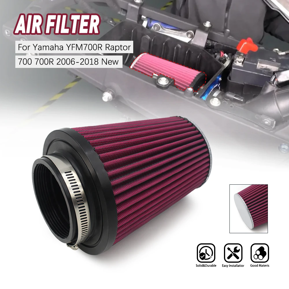 

Air Filter Cleaner Airbox Adapter ForYamaha YFM700R Raptor 700 700R Special Edition YFM700 YFM 700 R 2006-2018 Accessories