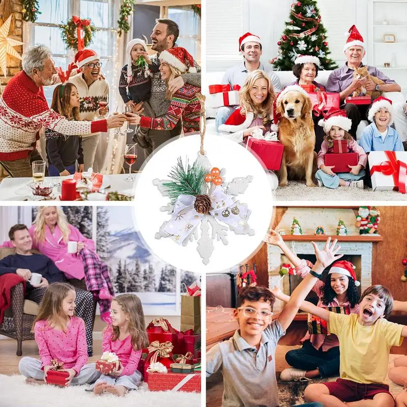 Kerst Dennenappels Ornamenten Dennenappels Kerstboom Ornamenten Natuurlijke Rustieke Hangbare Decors Voor Huis Tuin Raam