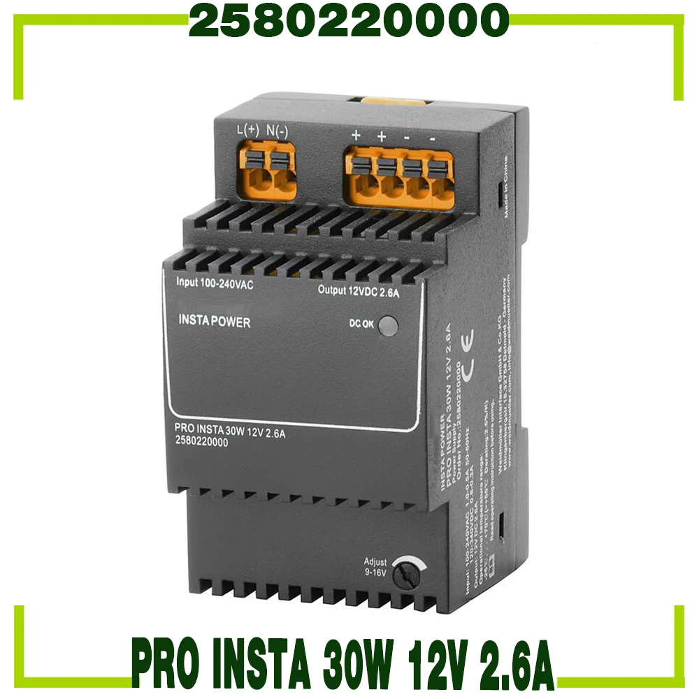 For Weidmuller Switching Power Supply PRO INSTA 30W 12V 2.6A 2580220000