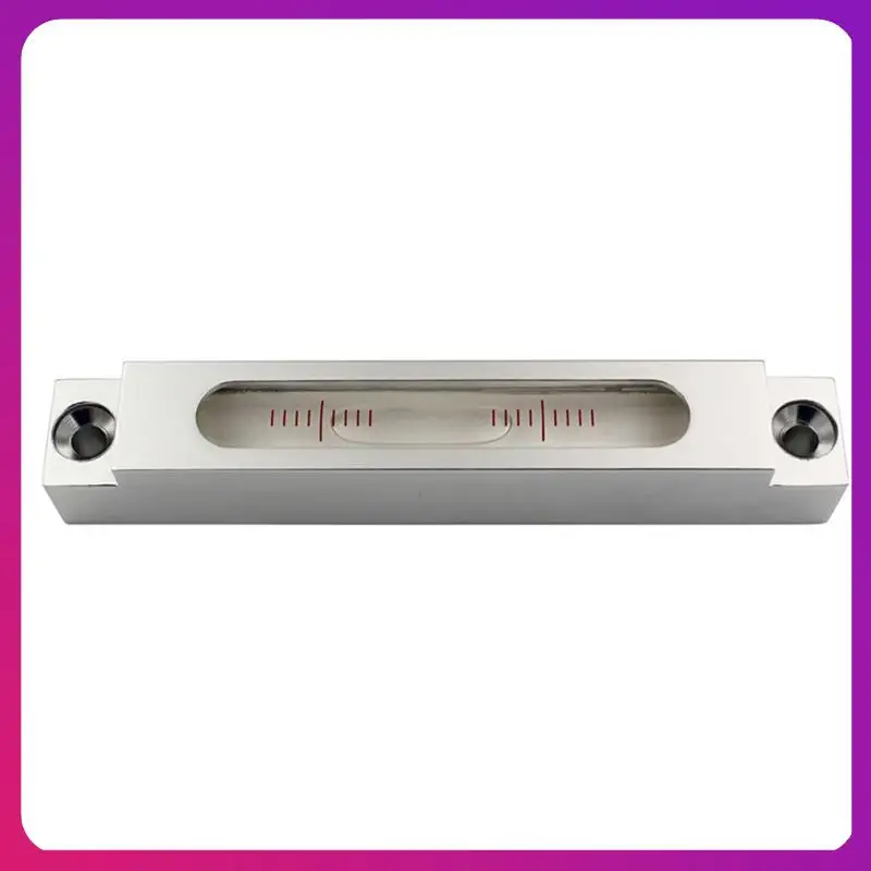 

1 PCS Strip Level Bubble Mini Spirit Level Measuring Instrument High Precision Metal Size 132X22x20mm 0.02Mm/M