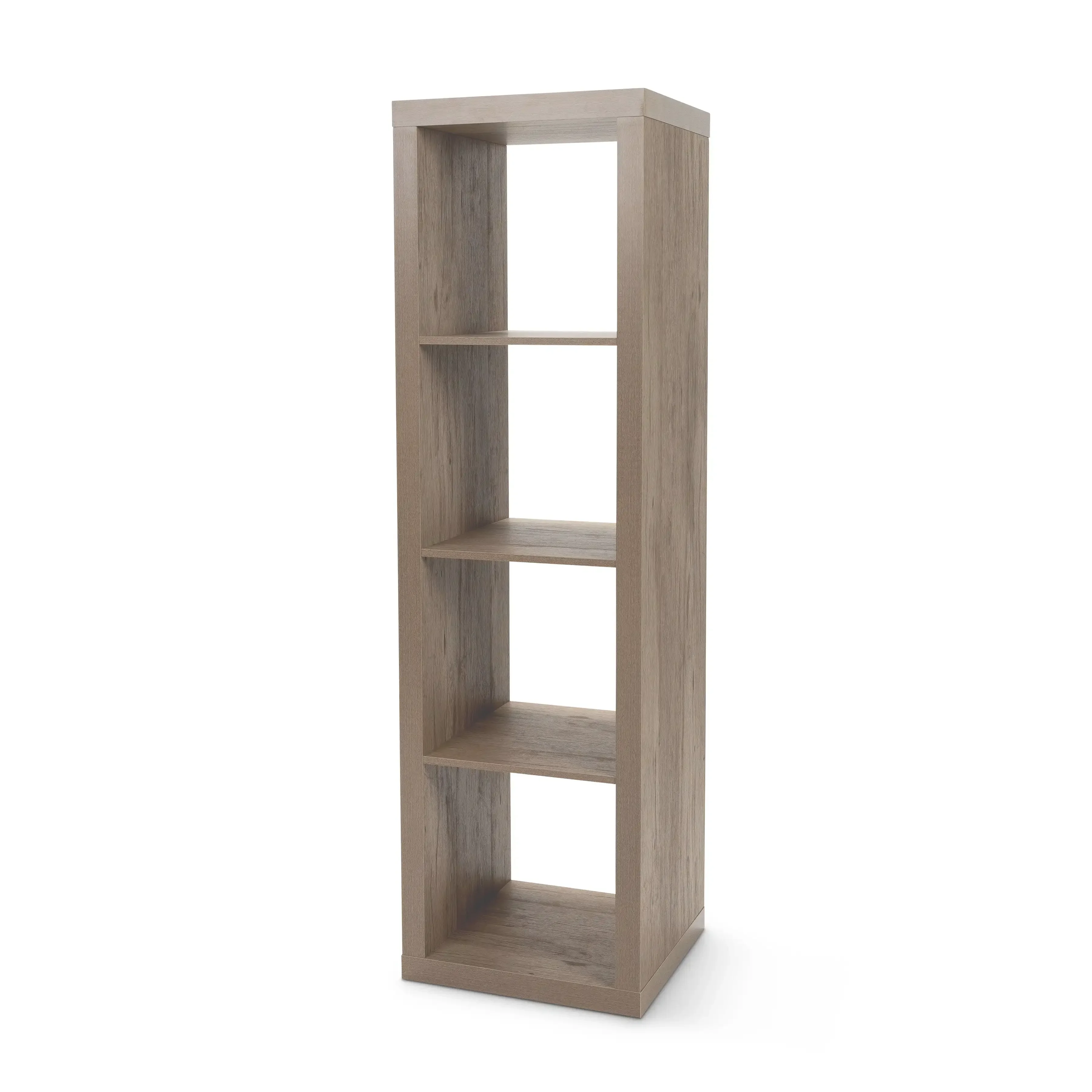 4-Cube Vertical Storage Organizer, Natural  Book Shelf Wall  Book Shelves  Estante Para Libros