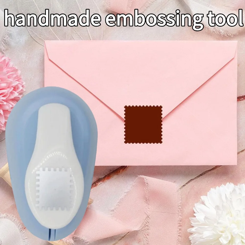 

One-click Stamp Embossing Tool DIY Creative Puzzle Paper Cuttings Tool DIY Punch Stamp Shape Craft Punch Embossing Machine