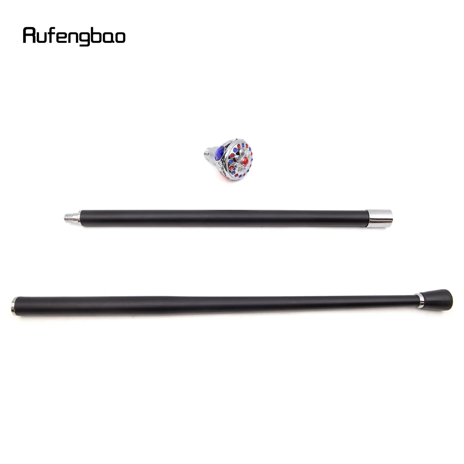 Weiß Rot Blau Blume Ball Mode Gehstock Dekorative Stick Cospaly Vintage Party Leistung bühne Cane 91 cm