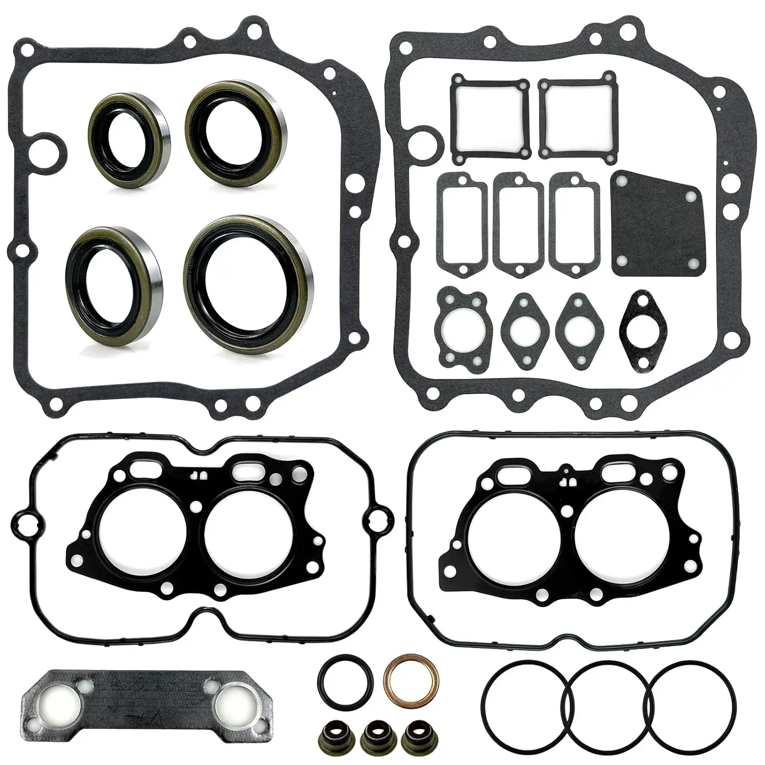 for EZGO Golf Cart 295CC 350CC Engine Breather Gasket and Seal Kit EH29C Robin 295cc EH35C Fuji Robin 350cc 4 Cycle 1991-2008