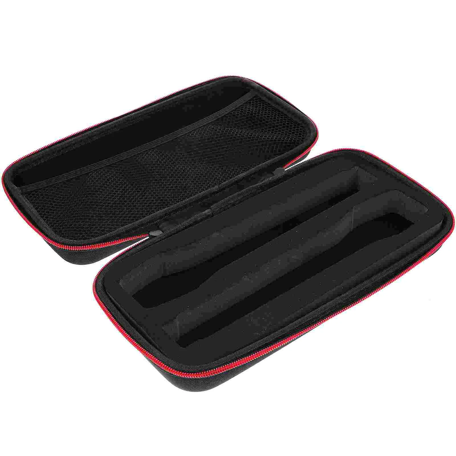 

Wireless Microphone Storage Bag Protective Case Pouch for with Zipper Portable Large-capacity Carrier Travel