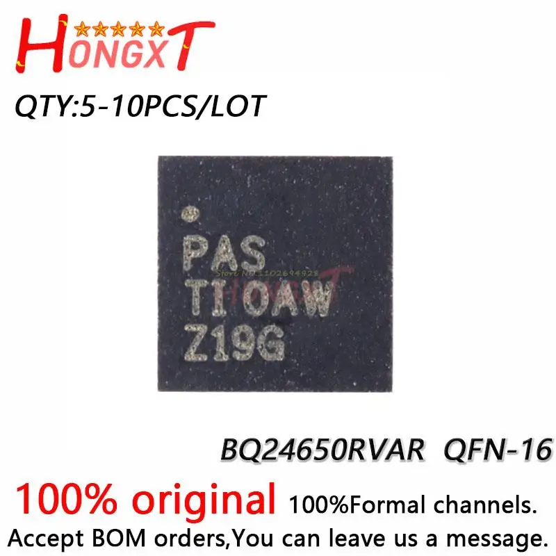 

5-10 шт. 100% новый BQ24650 BQ24650RVAR PAS QFN-16.