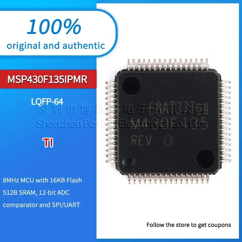 Original genuine MSP430F135IPMR 430F135 LQFP64