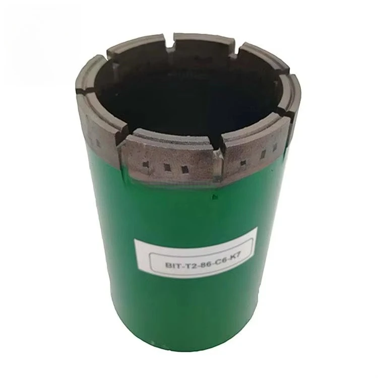 

T2-86 T6-101 T2-101 T6-101 Impregnated Diamond Core Drilling Bit