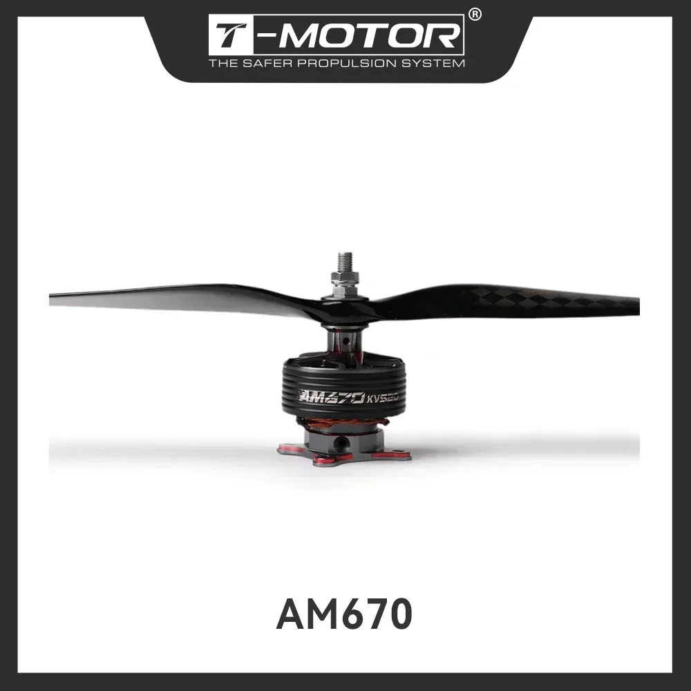 

T-MOTOR Drones DIY Parts AM670 3D Combo (AM670 Brushless Motor+AM116A ESC+FS18*8 Prop) for 67''-70''RC Drone load-free 3D Flight
