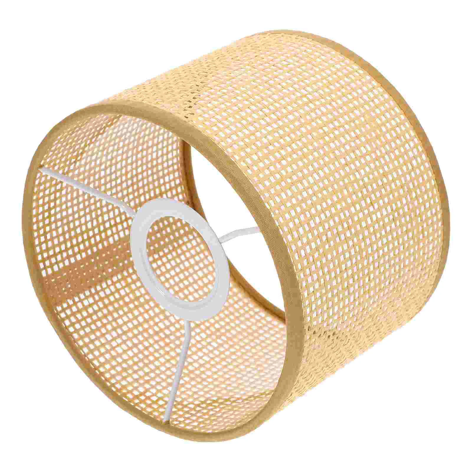 

Rattan Lampshade Home Decoration Woven Hand Practical Craft Handcrafted Handmade