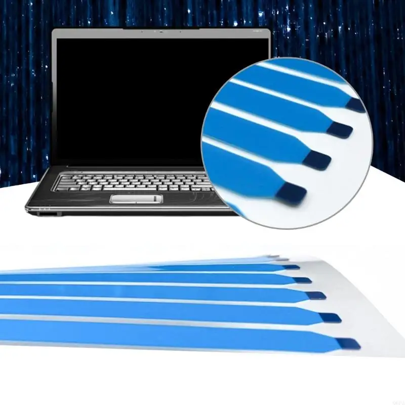 5 pçs laptops tela dupla face fita substituição para laptops lcd tela led fácil de puxar adesivo puxar guia estiramento fita