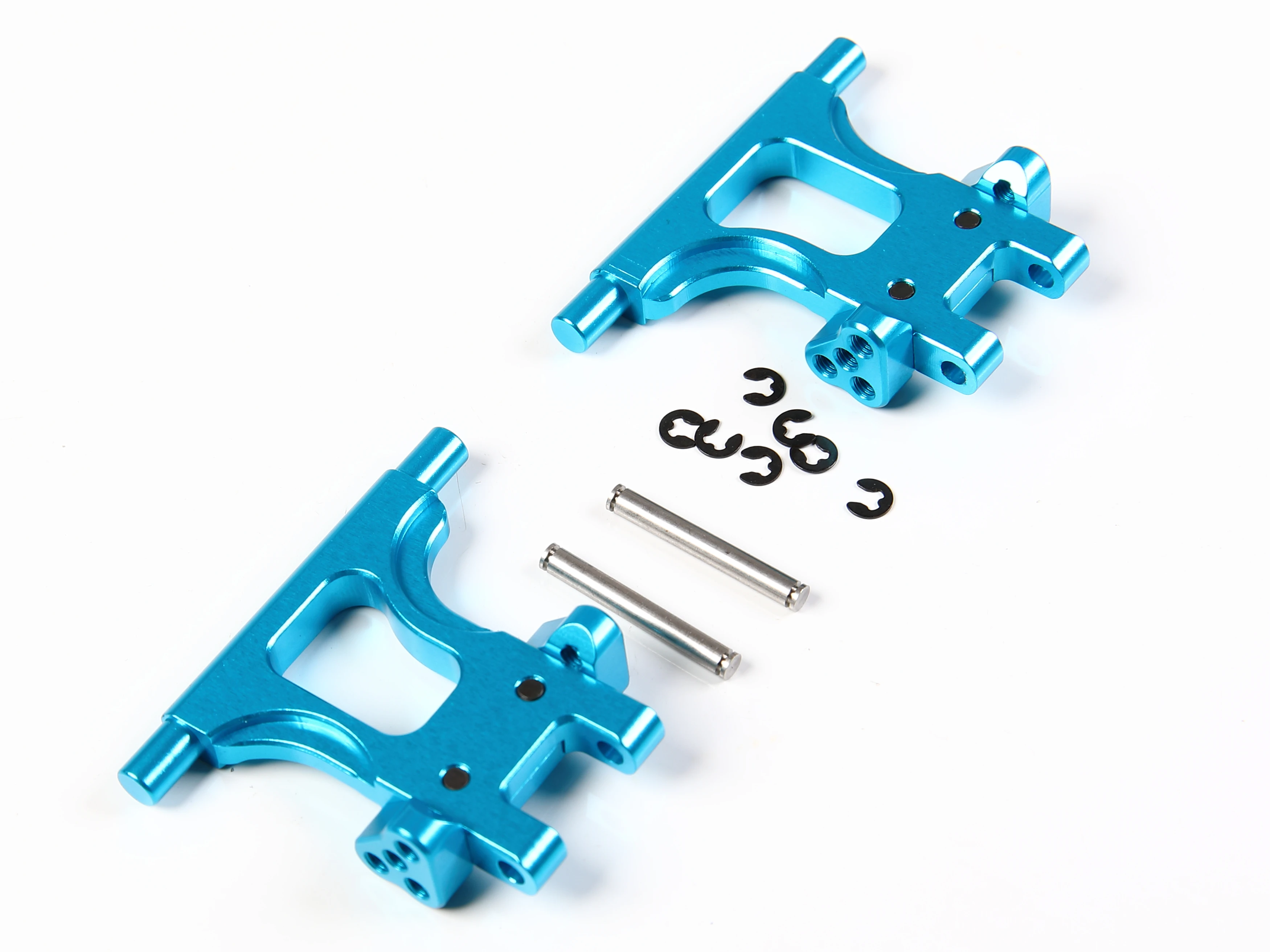 Aluminum TT-02 Front Rear Upper Lower Suspension Arm Set for RC Car Tamiya TT02