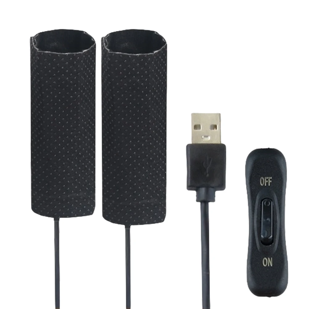 12 فولت USB دراجة نارية ساخنة القبضات غطاء المقود 3 والعتاد قابل للتعديل الحرارية ATV المقود سخان دفئا عدة دراجة نارية الملحقات #6