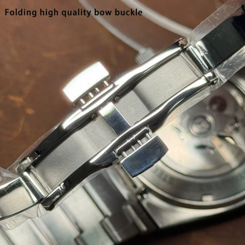 Mechanical Watch with NH35 Movement from Japan Super Player Series 40.5mm Dial Modified Watch with Sapphire Mirror Steel Body