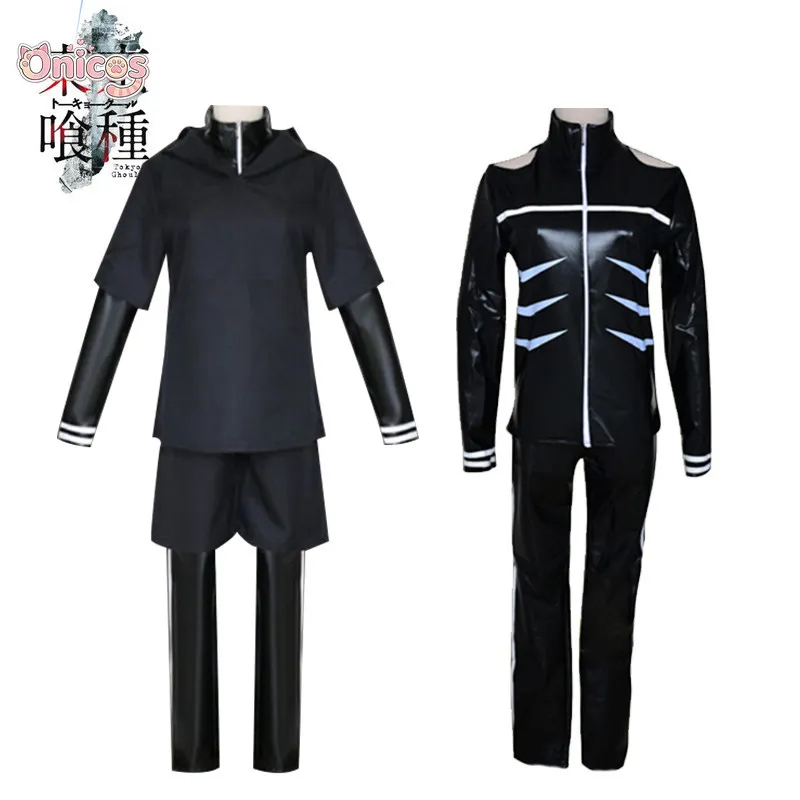 Disfraz de Cosplay de Kaneki Ken de Tokyo Ghoul, Estilo Rock, Máscara, Atuendo Completo para Hombre, Uniforme Atractivo para Halloween, Onicos