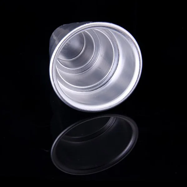 

6*8Cm Mini Pudding Cake Mold Silver 3 Tier Cake Pan For Cupcake Baking Pudding Mold Pan Kitchen Baking Tools