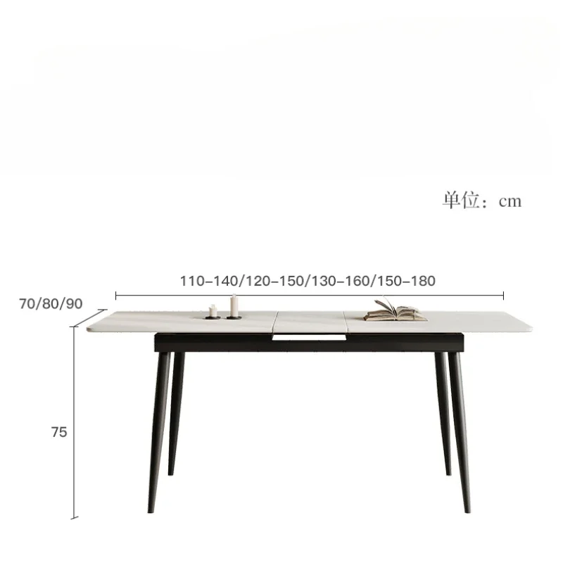 Wooden Folding Table Chairs Living Room Extended Adjustment Large Portable Foldable Mini Home Furniture Breakfast Bar YN50DT