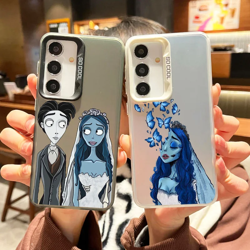 Cartoon The Nightmare Before Christmas For Samsung Note 20 S20 S21 S22 S23 S24 FE Plus Ultra 5G Colorful Phone Case Soft Cover