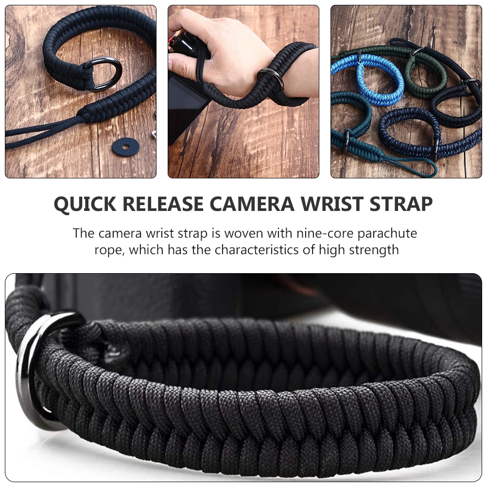 

2 Pcs Camera Wrist Strap Hand Outdoor Lanyard Straps Quick Release for Grip Wristband