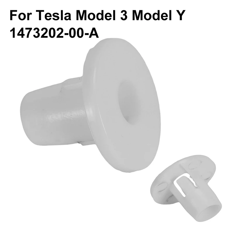 1473202-00-A Stud Grommet Clip Buckle Rubber Rear For Tesla Model 3 Y Rubber White Headlight Rear Fixed Clip Buckle