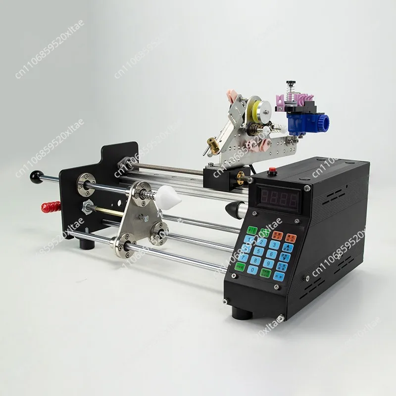 Ultra-high speed enameled wire parallel coil stranded wire winding machine small precision meter fishing wire ring automatic