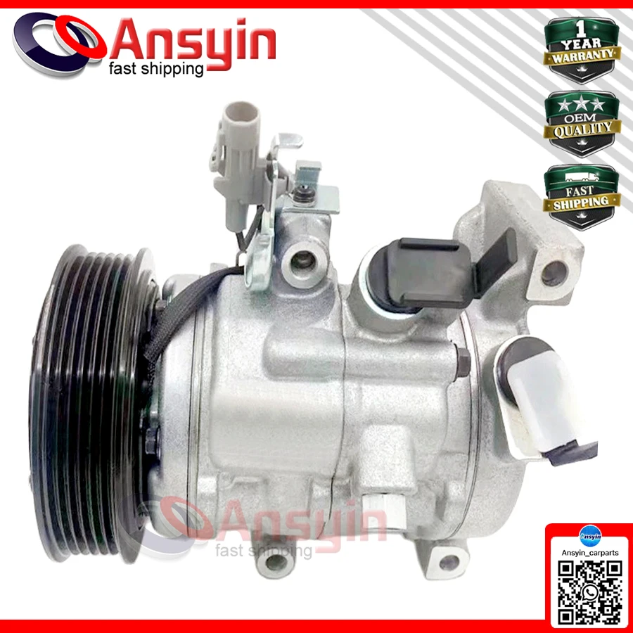 CAR AIR CONDITIONING AC COMPRESSOR For TOYOTA YARIS VIOS LIMO 2016 2017 2018 2019 2020 2021 88320-0D140 883200D140 88320 0D140